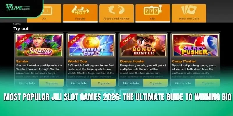 Most Popular Jili Slot Games 2026