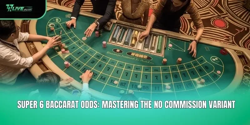 Super 6 Baccarat Odds
